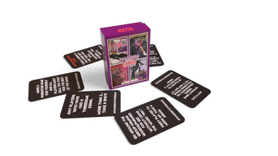 After Dark couples card game box with black cards spread in front